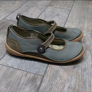 Merrell Paris Hemp Moss Mary Janes